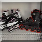 L11. Kid-sized rollerblades. 